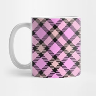 Pink Plaid Mug